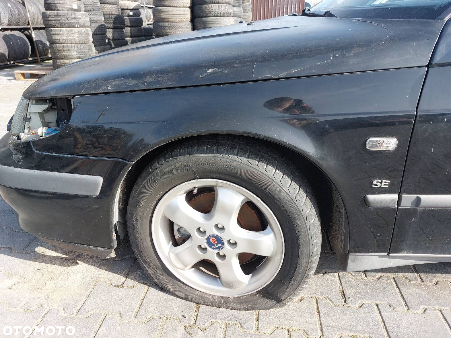 KOMPLETNY PRZÓD MASKA ZDERZAK LAMPA BŁOTNIK SAAB 9-5 I 170 - 8