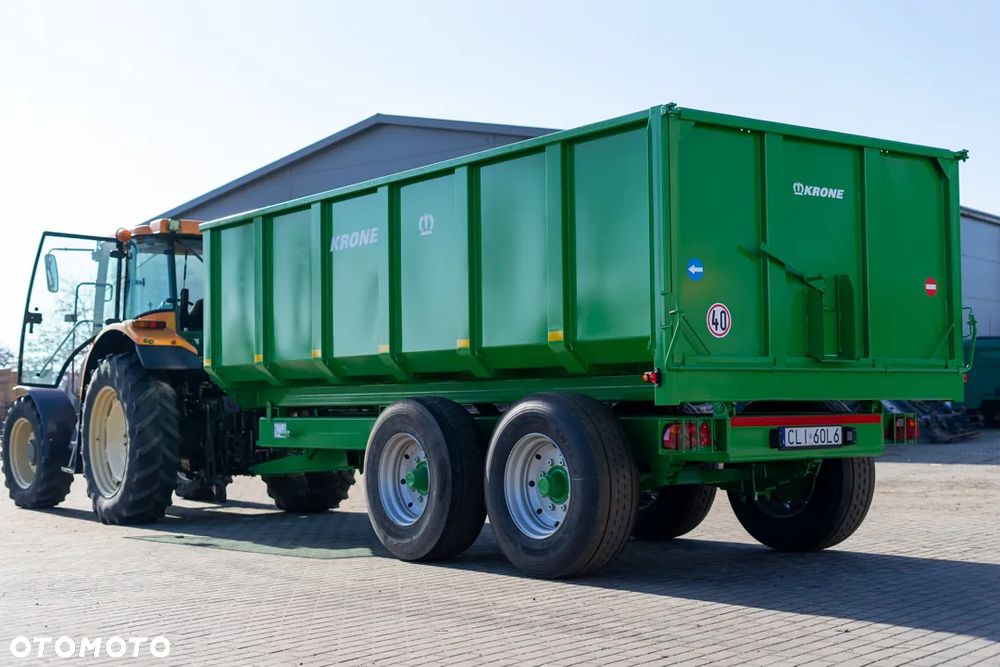 Krone ZZ FILMKRONE ZZ TANDEM 18T 2011 WYWROTKA HAMULCE POWIETRZE + HYDRAULIKA POSIADM WIELE MAZYN CHLEBOWO 11A - 8