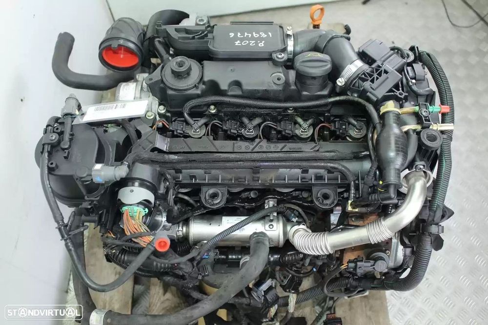 MOTOR COMPLETO PEUGEOT 207 2007 -8HZ - 5