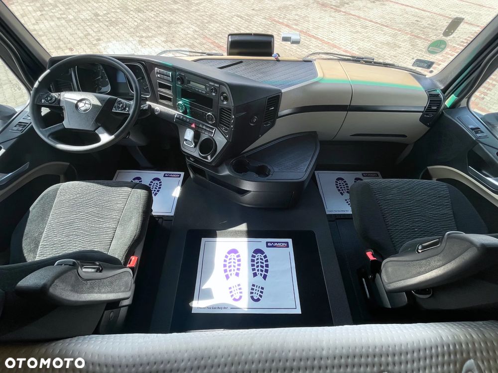 Mercedes-Benz ACTROS F 1836 / ZESTAW TANDEM 120 M3 / PRZEJAZDOWY / 7,75 M + 7,75 M / SALON PL - 6