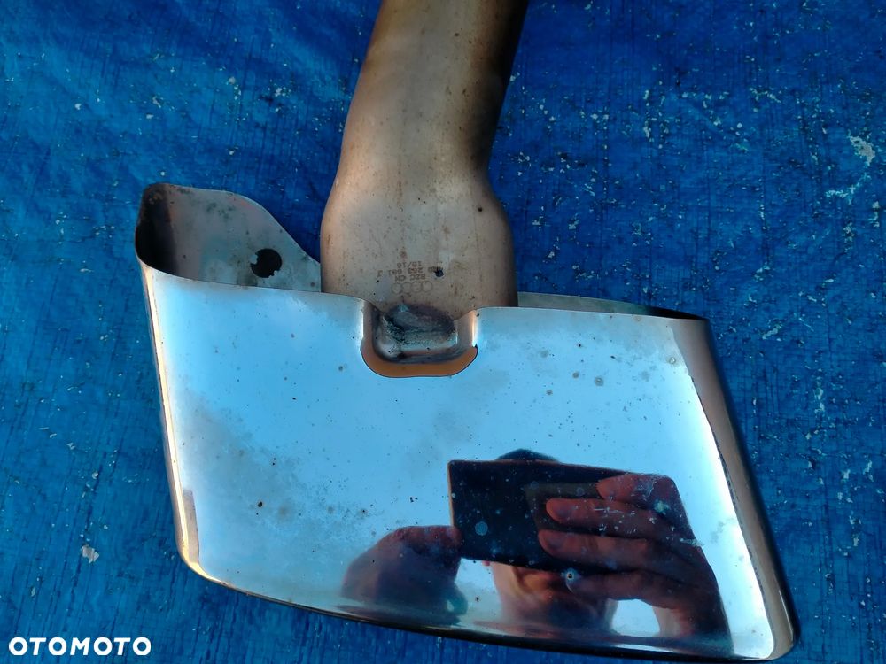 Audi Q7 4M Końcówki Wydechu Tył Prawa Lewa Tłumik Końcowy 2018r - 4