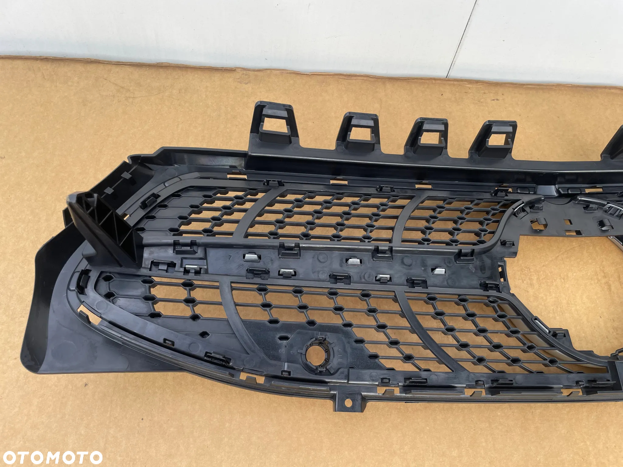 MERCEDES CLA W118 188 AMG DIAMOND CZARNE DIAMENTY GRILL ATRAPA PRZEDNIEGO ZDERZAKA ORYGINALNA ŁADNA PDC A1188880000 - 6