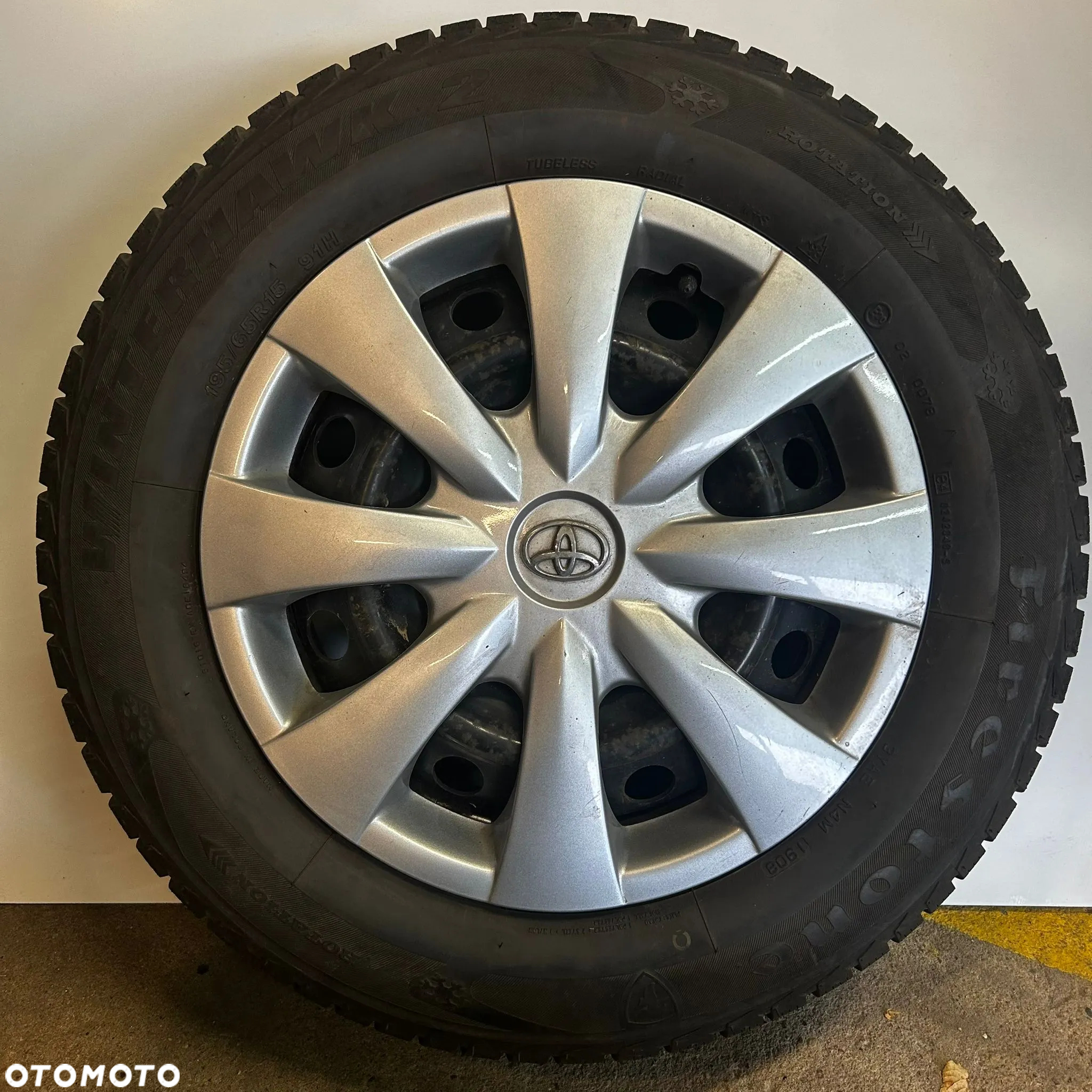 Felga stalowa Toyota OE 2150668 6Jx15" 5x114.3 ET39 + kołpak - 4