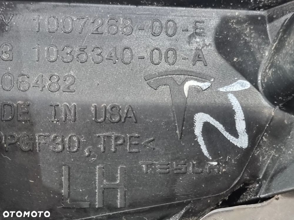 TESLA MODEL S WLOT POWIETRZA KIEROWNICA LEWA PRAWA 1007269-00-E 1007268-00-E - 7