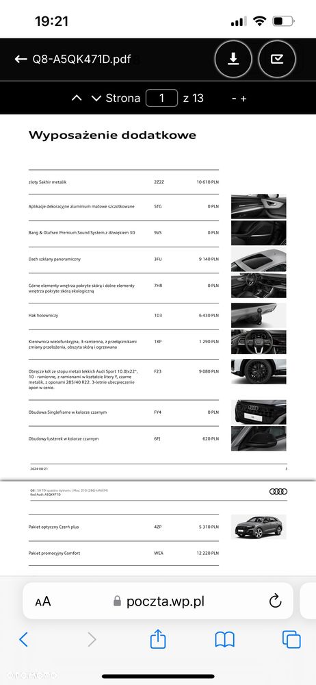 Audi Q8 TDI mHEV 210 kW Quattro Tiptronic - 28
