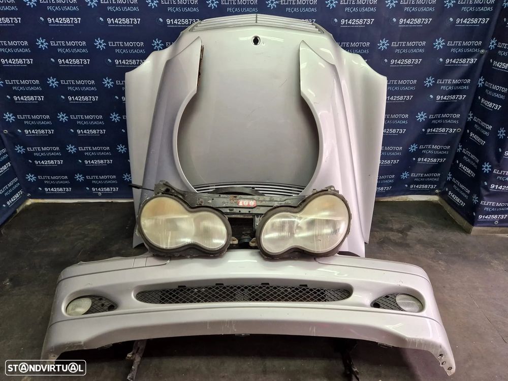 Frente completa usada MERCEDES CLASS C W203 S203 220 CDI capot parachoques oticas guarda lamas radiador - 1