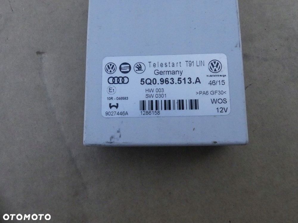 dw golf 7 sterownik webasta 5q0963513a - 2