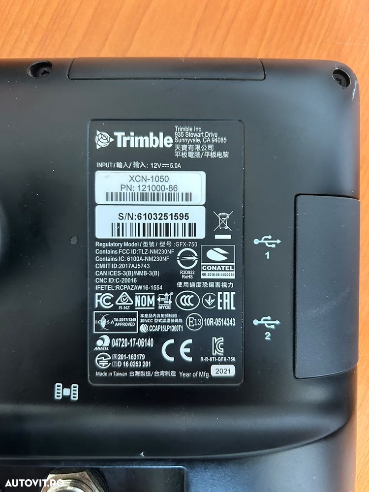 Alta Sistem autoghidare Trimble GPS XCN 1050 - 2