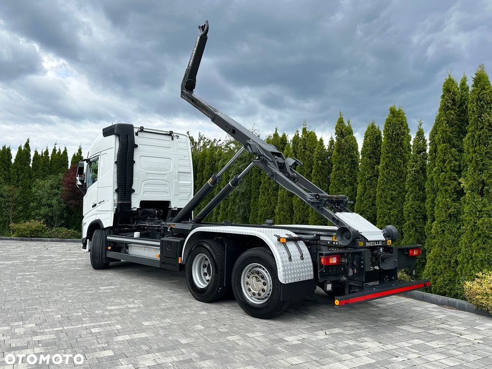 Volvo / FH460 / 6X2 / HAKOWIEC / MEILLER -KIPPER / Oś-SKRĘTNA-PODNOSZONA / - 13