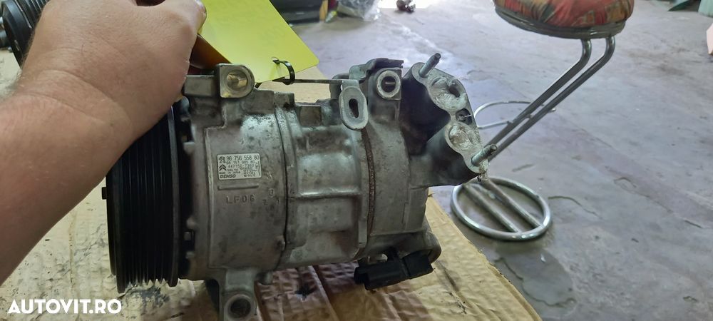 Compresor de clima Peugeot 308 Citroen c3 1.6 hdi 2015 - 3