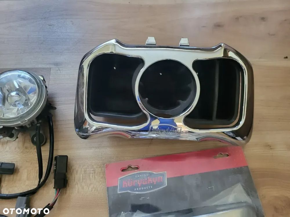 Honda Gl1800 Goldwing halogeny ramka nakładka Kuryakyn Show Chrome Add-On - 3