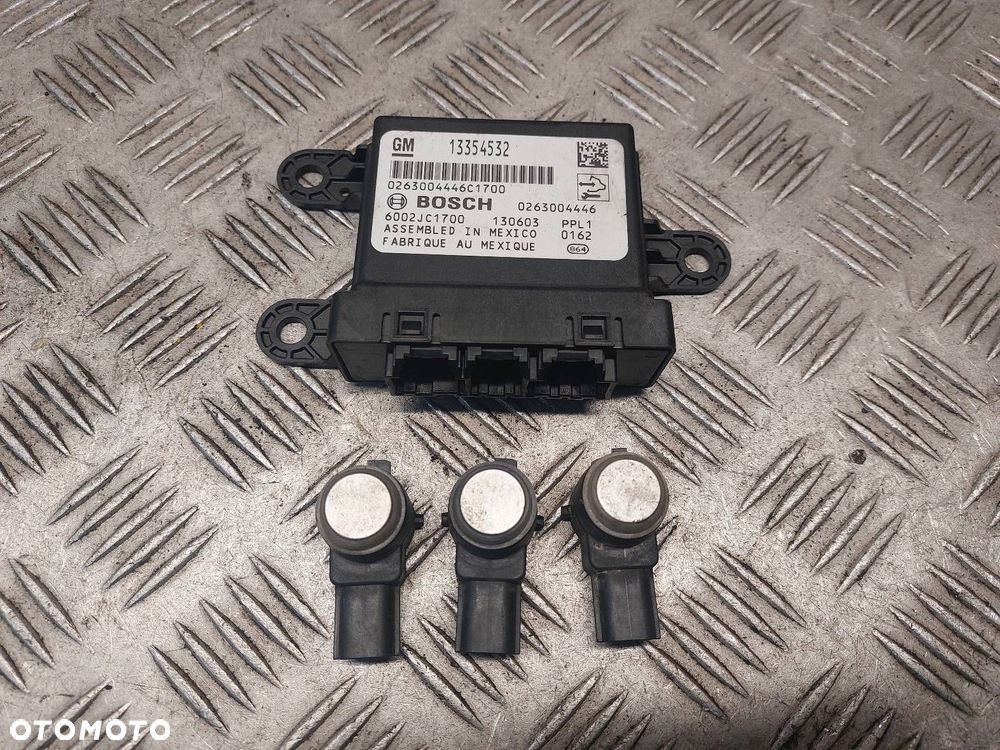 CZUJNIKI PARKOWANIA PRZÓD + MODUŁ OPEL INSIGNIA A LIFT 13354532 - 1