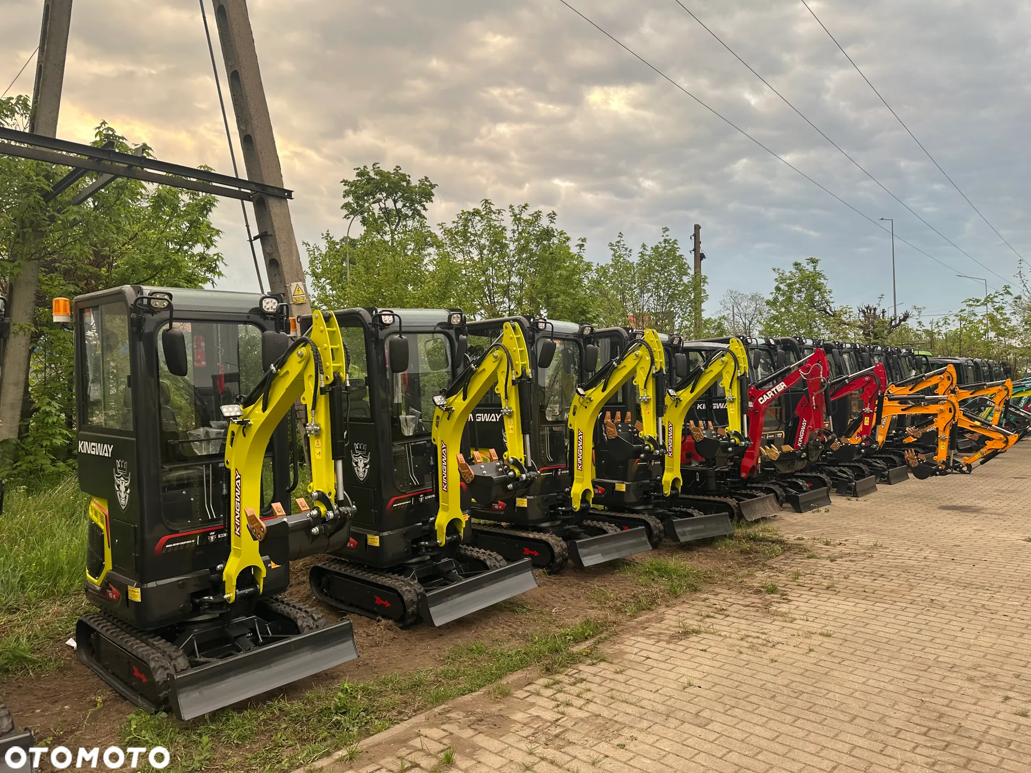 Kingway YAMA S15K Kabina Chłodnica oleju Ramię SKRĘTNE - 4