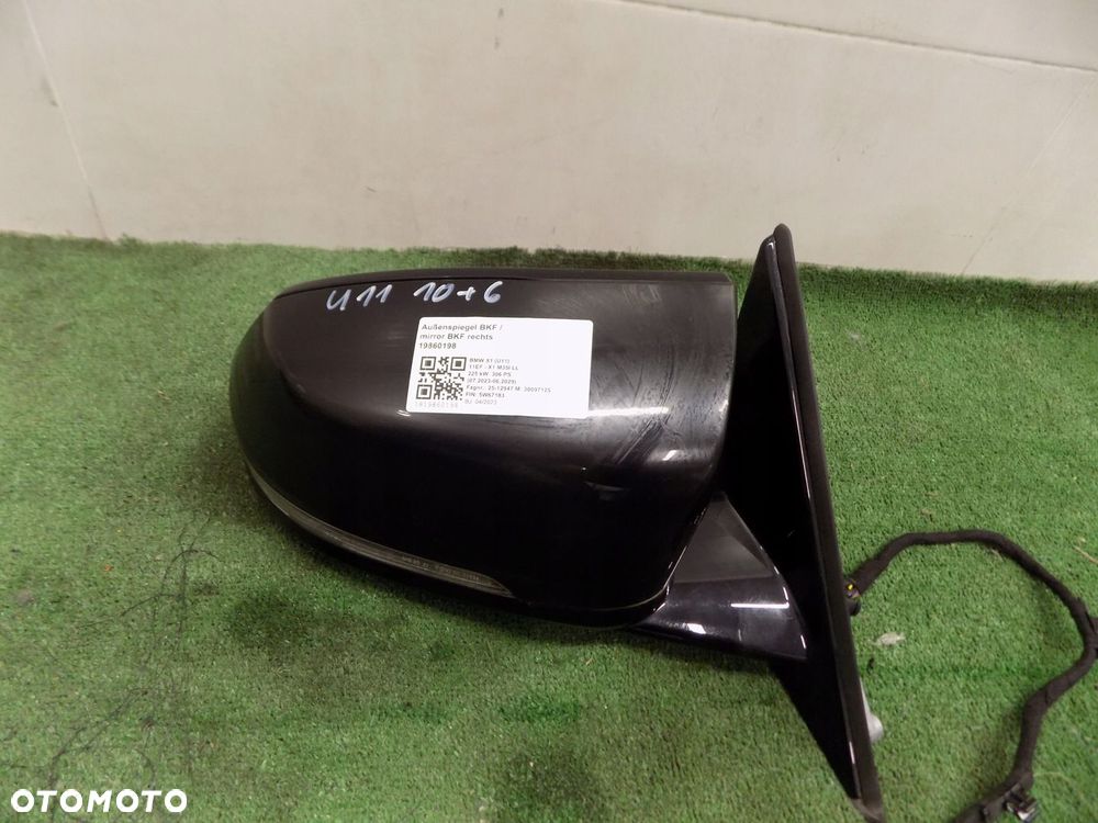 BMW U11 LUSTERKO PRAWE SHADOWLINE KAMERA ASYSTENT M35i 16PIN - 2