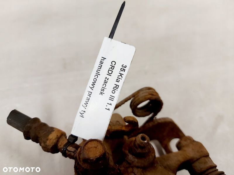 rio iii 1.1 crdi zacisk hamulcowy prawy tył jarzmo - 3