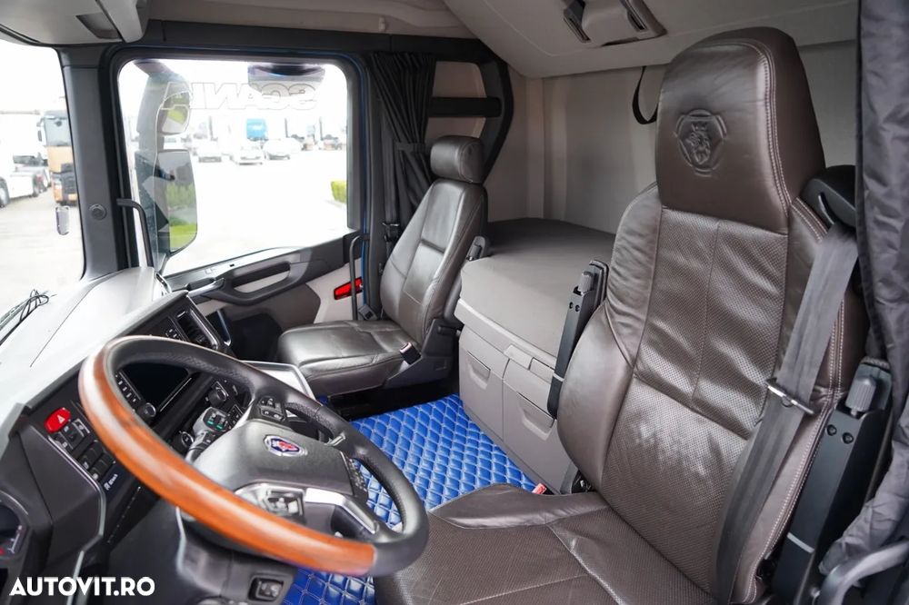 Scania R 450 / MEGA / PLATĂ JOSĂ / RETARDER / I-PARK COOL / PIELE / EURO 6 - 24
