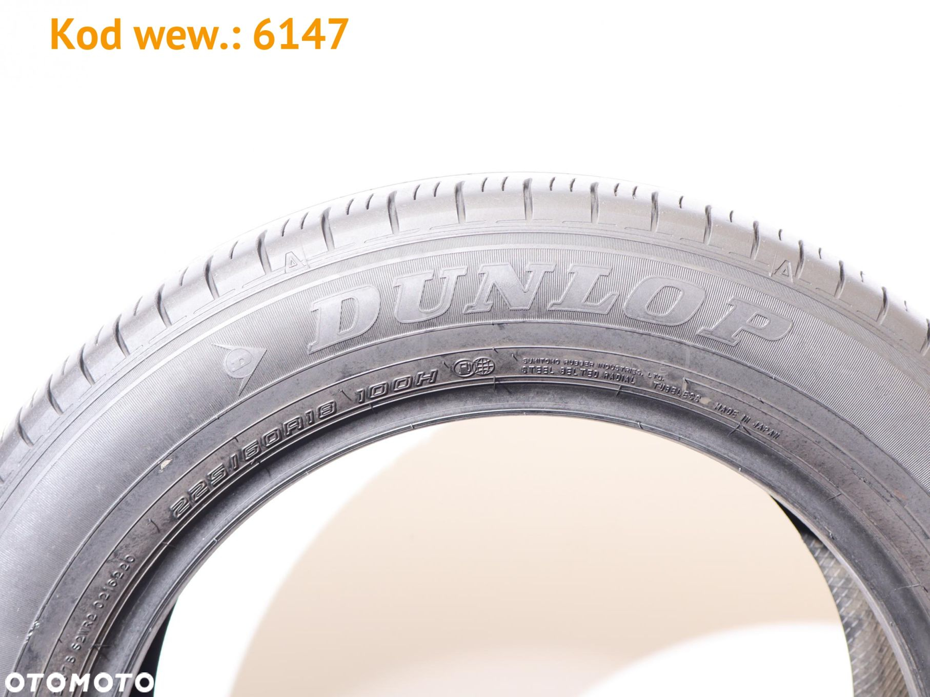 Dunlop Grandtrek PT30 - 225/60 R18 - 5