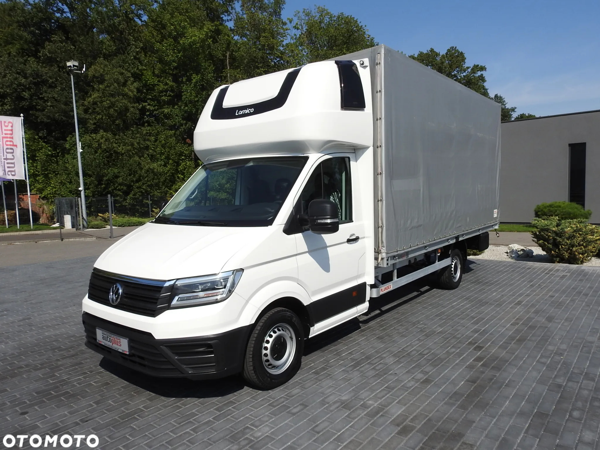 Volkswagen CRAFTER PLANDEKA 10 PALET WEBASTO TEMPOMAT KLIMATYZACJA LEDY 180KM [ 043388 ] - 7