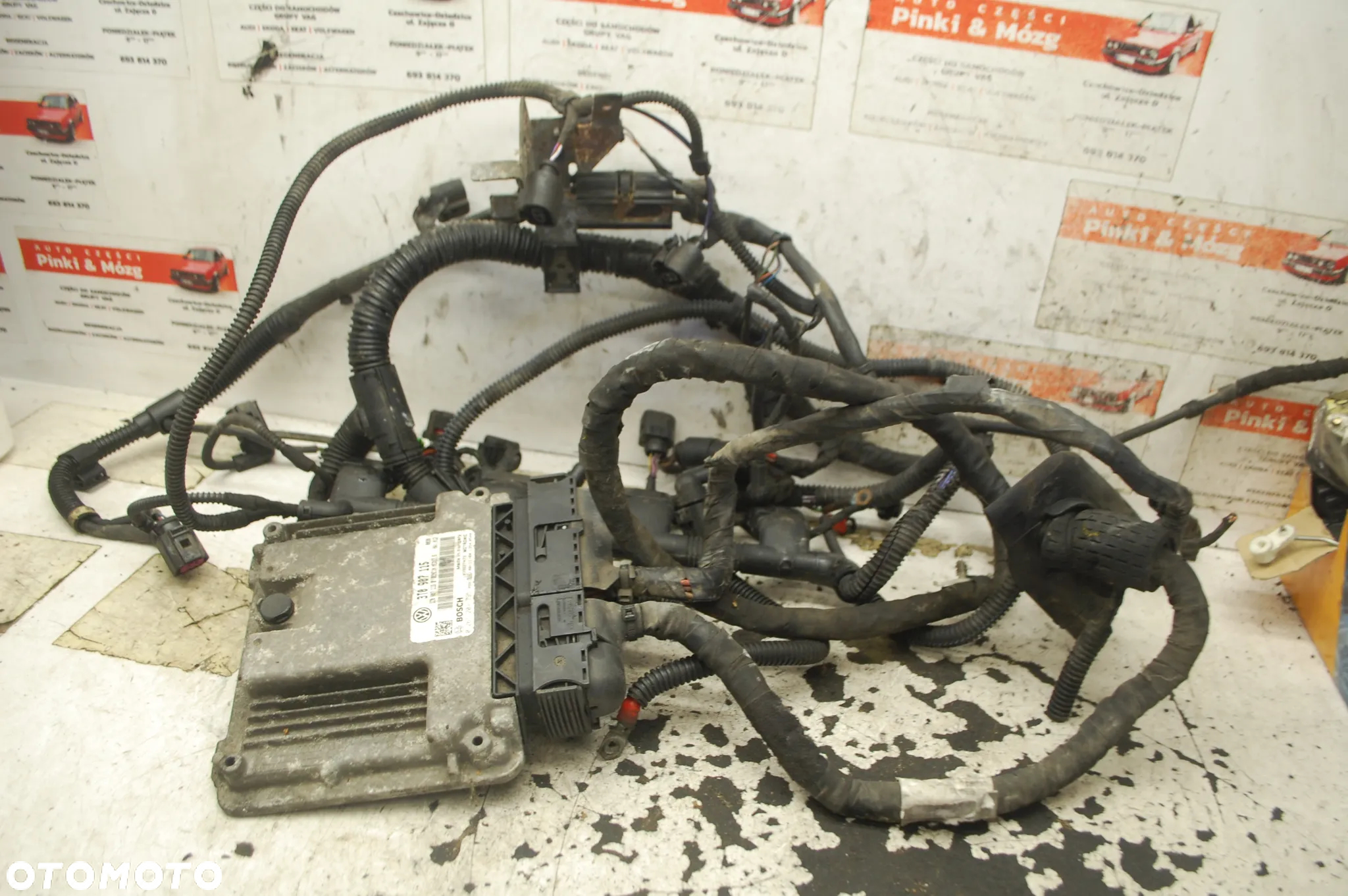 STEROWNIK SILNIKA + WIĄZKA 3T0907115 SKODA SUPERB II 1.8 TSI AUDI SEAT SKODA - 5