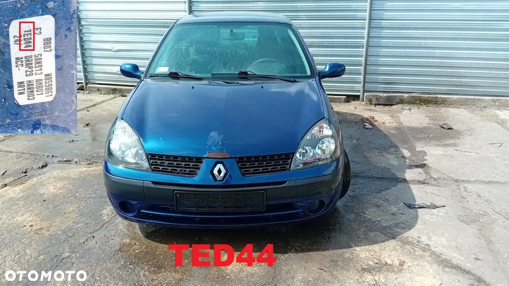 tylko części Renault Clio II phIII 1.5 dCi K9K704 48kW 65KM hb 5d 03-05r lakier: ted44 - 1