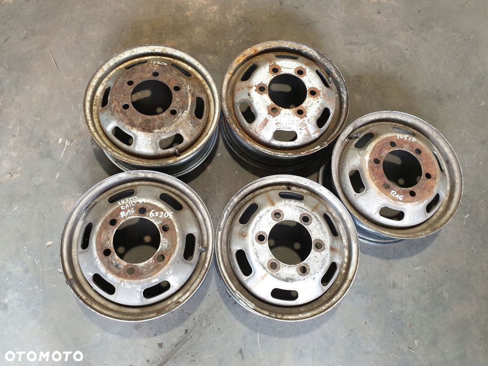 felga stalowa veco daily 3.0 d 14- r16 6x170 - 1