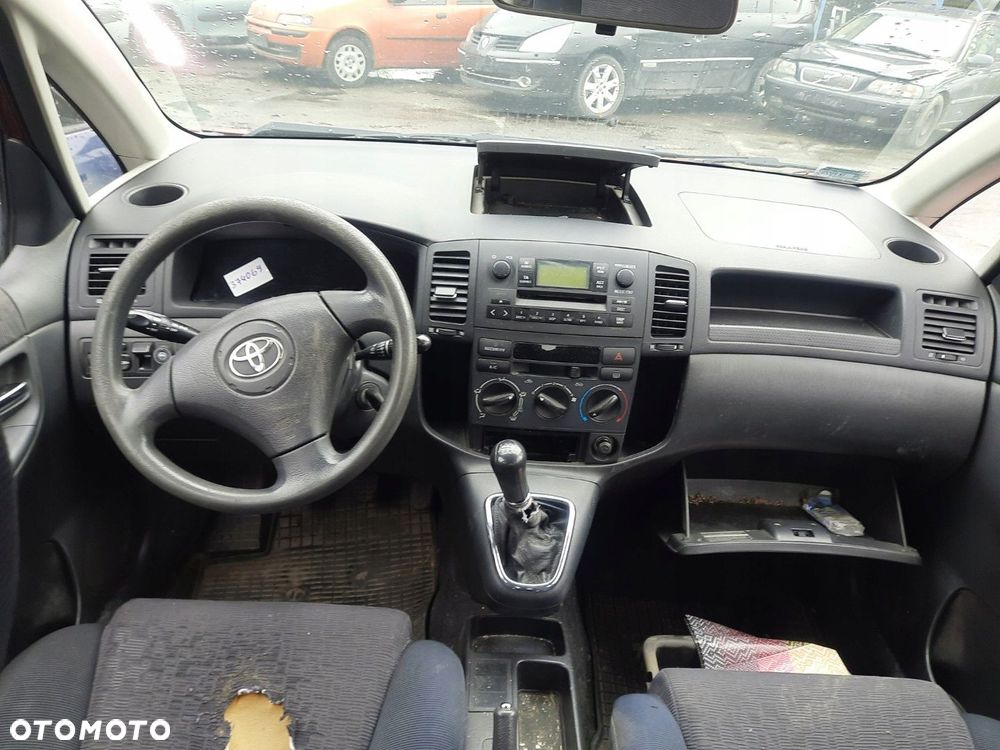 CZĘŚCI Toyota Corolla Verso  I 1,6 16V 81kW / 110KM BENZYNA SILNIK 3ZZFE LAK 3N8 - 4