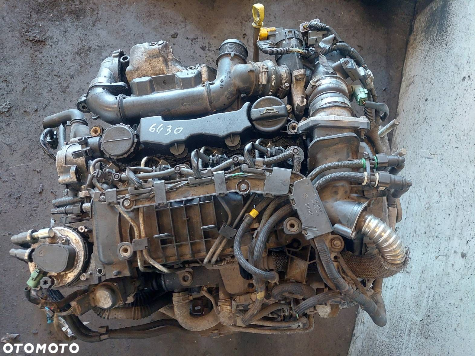 SILNIK DIESEL + POMPA WTRYSKI TURBO FORD FOCUS MK2 1.6 TDCI G8DA - 7