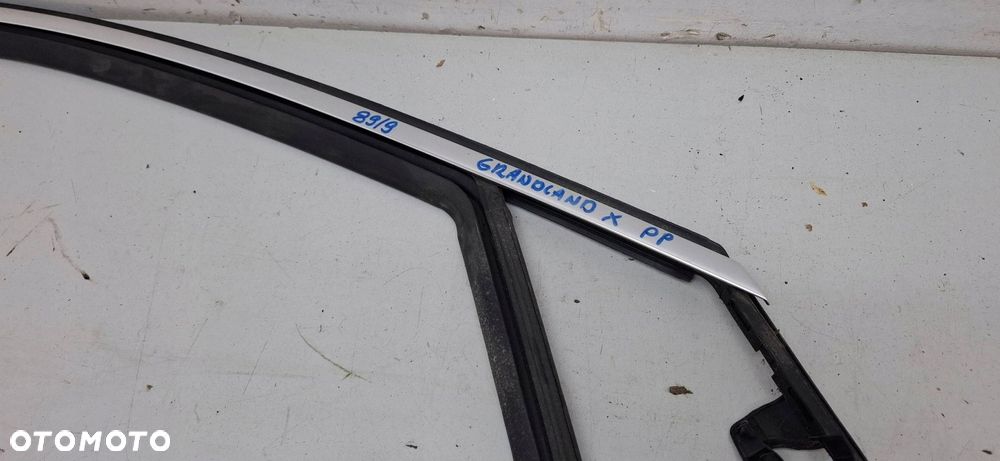 opel grandland x 17- listwa uszczelka drzwi przednich prawy przód - 2