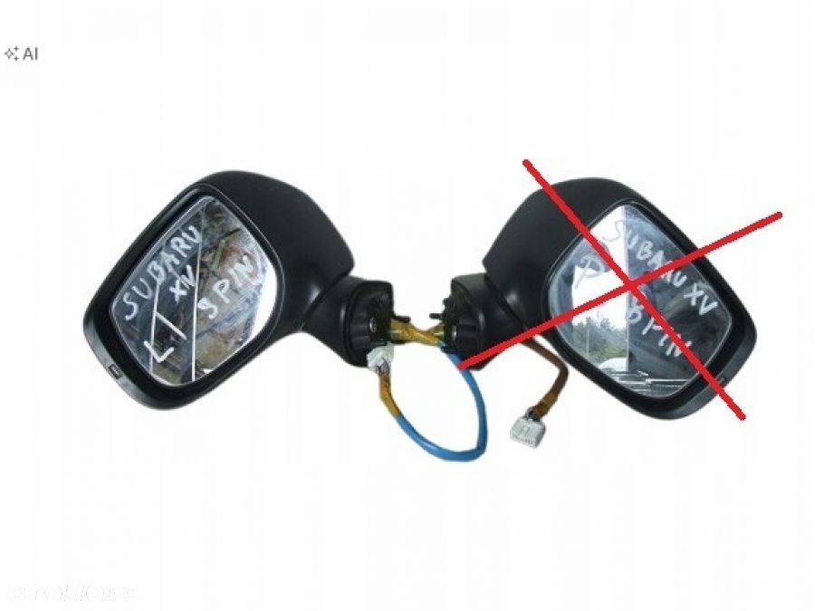 SUBARU XV II lift LUSTERKO lewe 9 pinów EUROPA VB27A6833 - 1
