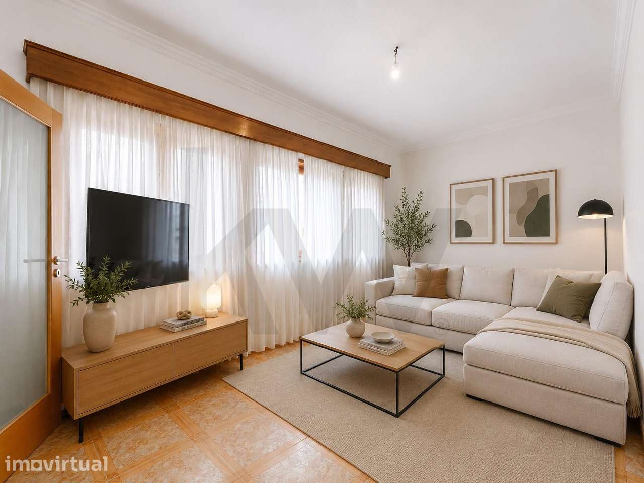 Andar-Moradia T3 no centro de Vila do Conde | 300 m da praia | Garagem - Grande imagem: 2/26