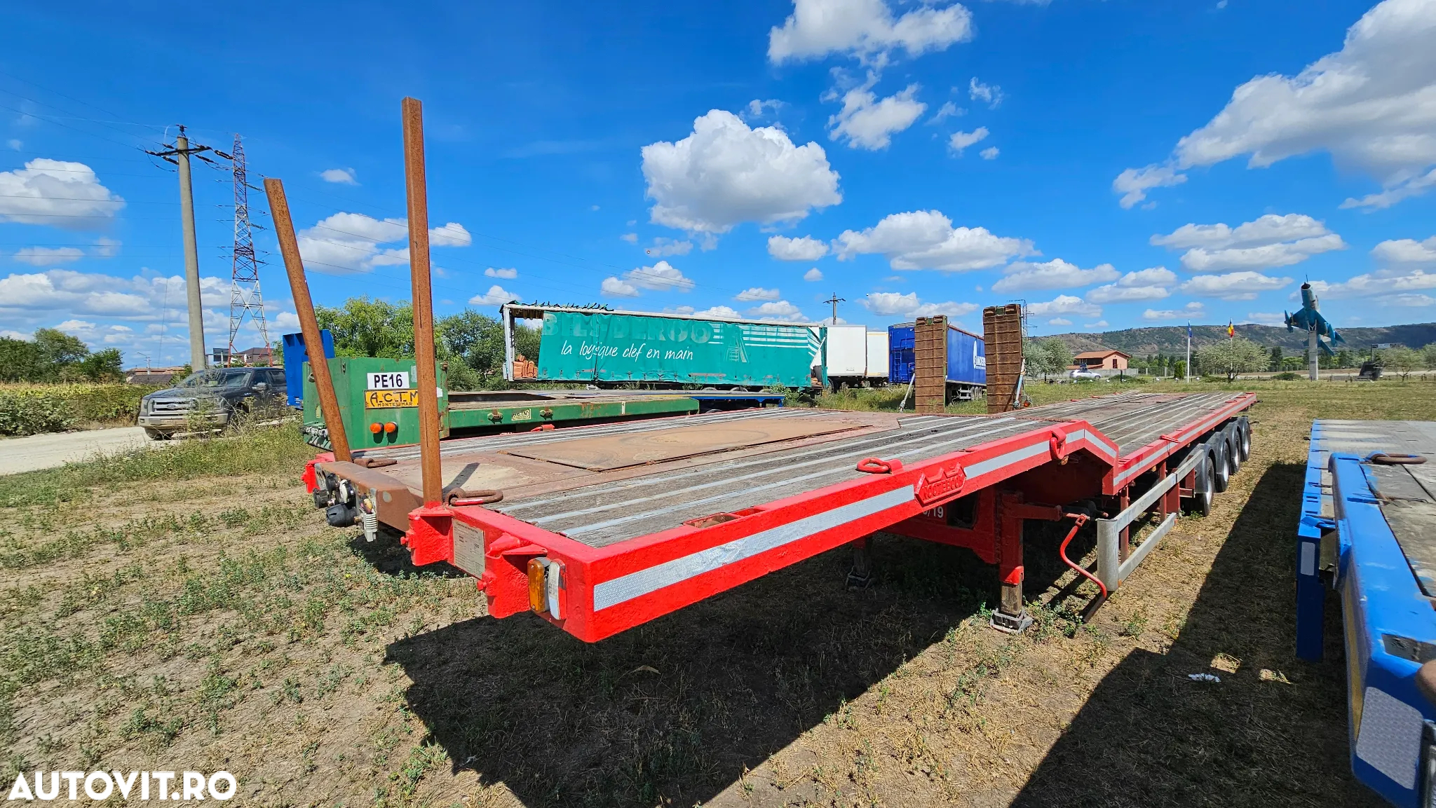 Nooteboom Trailer 4 axe extensibil la 44 m - 2