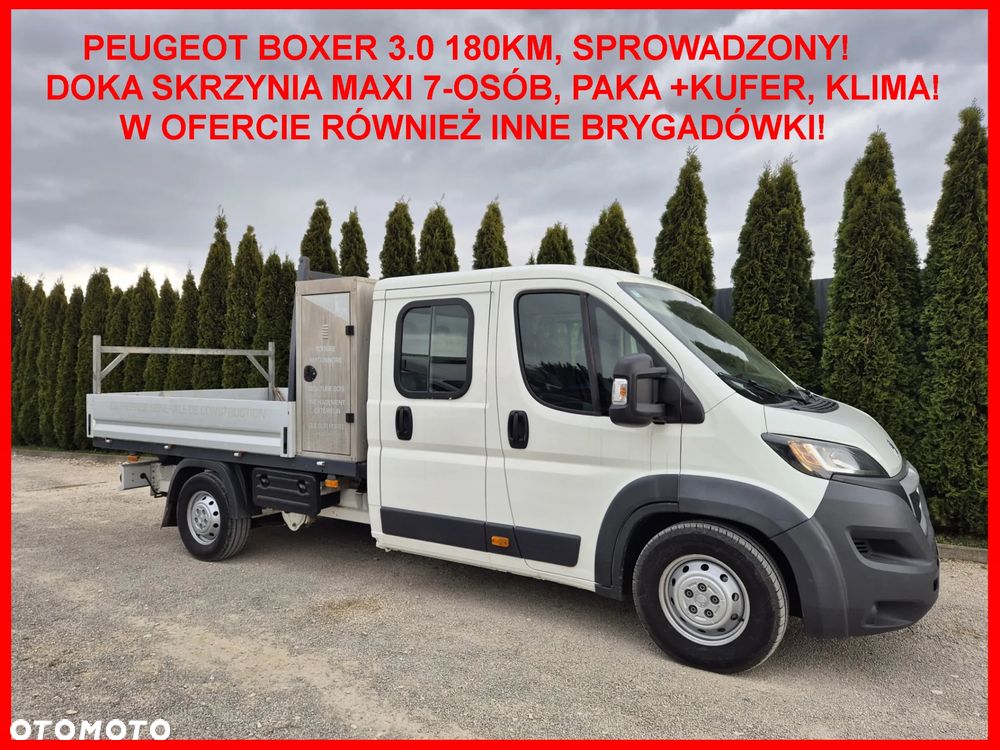Peugeot BOXER 3.0 180KM Brygadówka +Kufer - 1