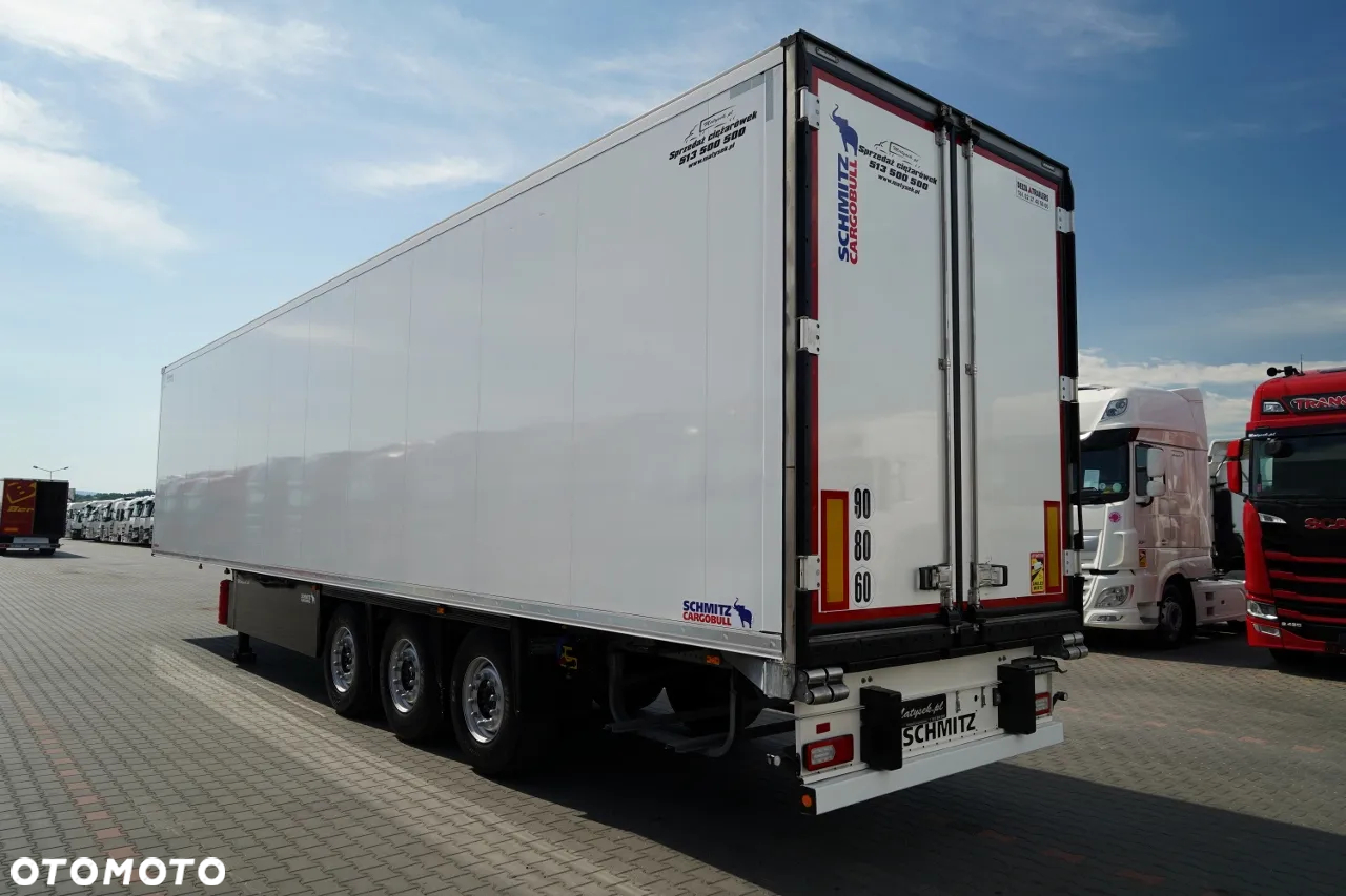 Schmitz Cargobull CHŁODNIA / CARRIER VECTOR 1550 / DOPPELSTOCK / OŚ PODNOSZONA / KOSZ NA PALETY / 2022 ROK - 3
