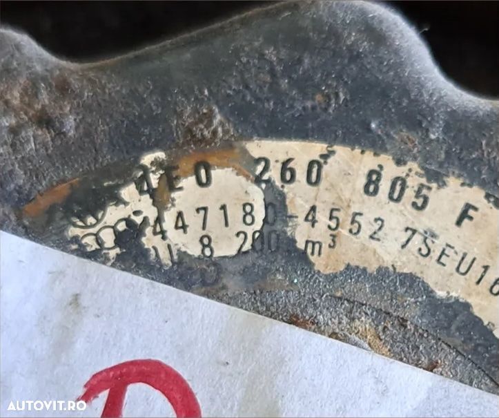 Compresor clima ac aer conditionat Audi A6 A8 3.0d Vw Phaeton 4.2i 2004-2005-2006 cod: 4E0260805F , 7SEU16C ( 7 pk ) - 5