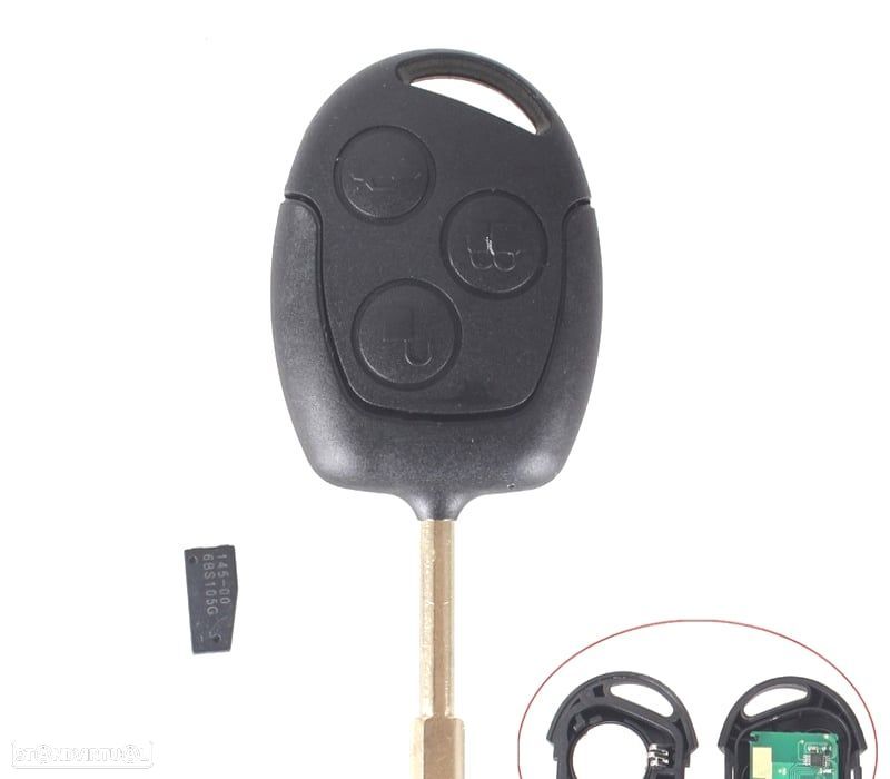 CHAVES COMPLETA PARA FORD FIESTA 01-02 FOCUS 98-04 MONDEO 01-07 KA 02-08 - 1