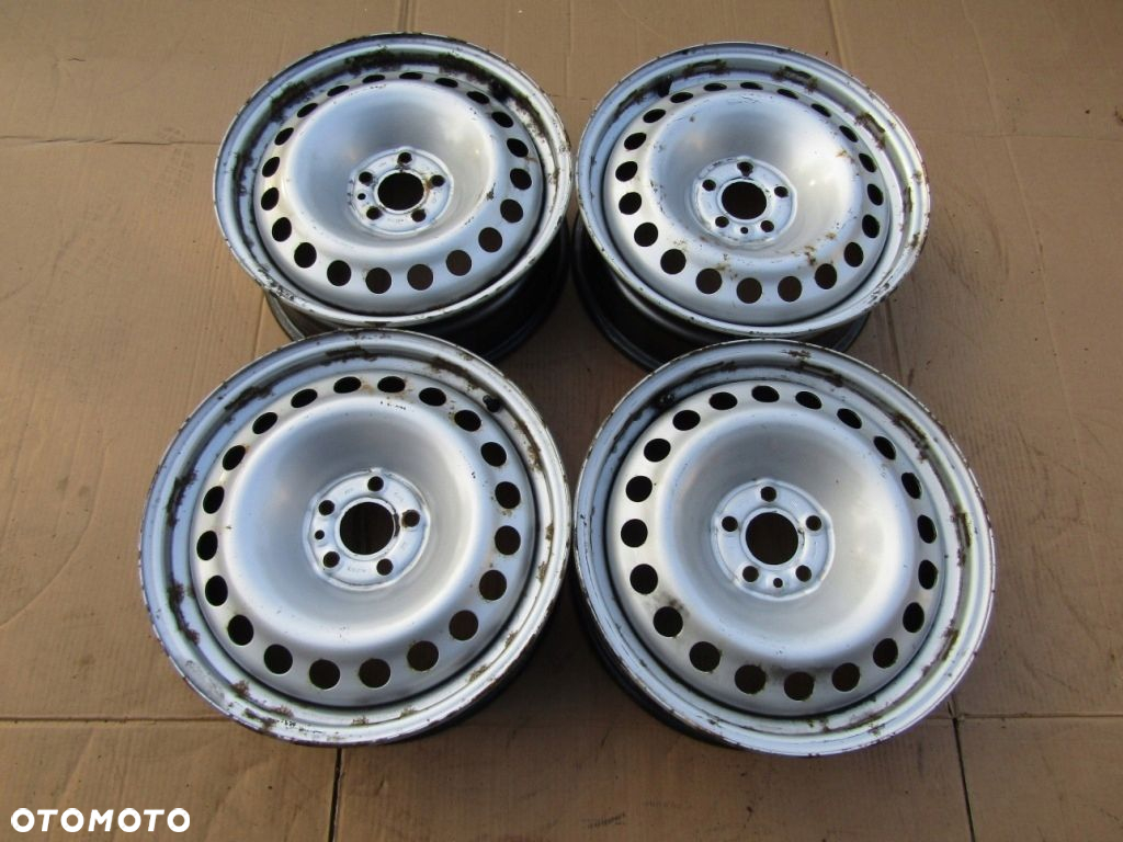 1x Felga 16 Fiat 500L Tipo II Doblo Opel Combo D 6j 5x98 ET36,5 / oryginał - 5