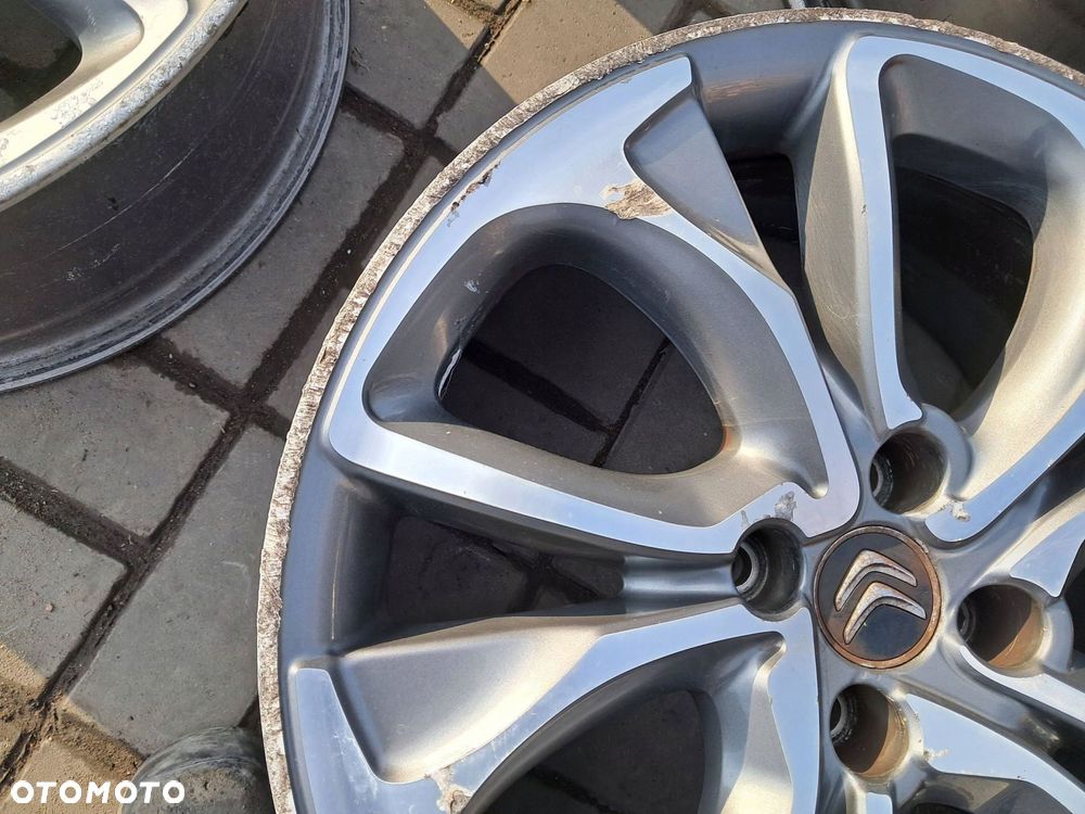 citroen ds4 c4 ii b7 felgi aluminiowe 18" 7,5 et29 4x108 9688904377 - 5
