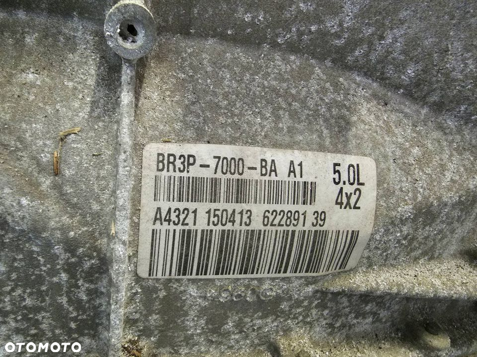 SKRZYNIA AUTOMATYCZNA FORD MUSTANG V  BR3P-7000-BA 5.0 - 5