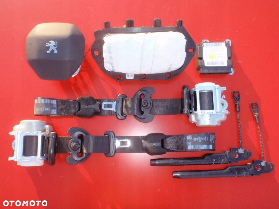 PEUGEOT 3008 5008 AIRBAG PODUSZKA PODUSZKI 2x PASY - 2