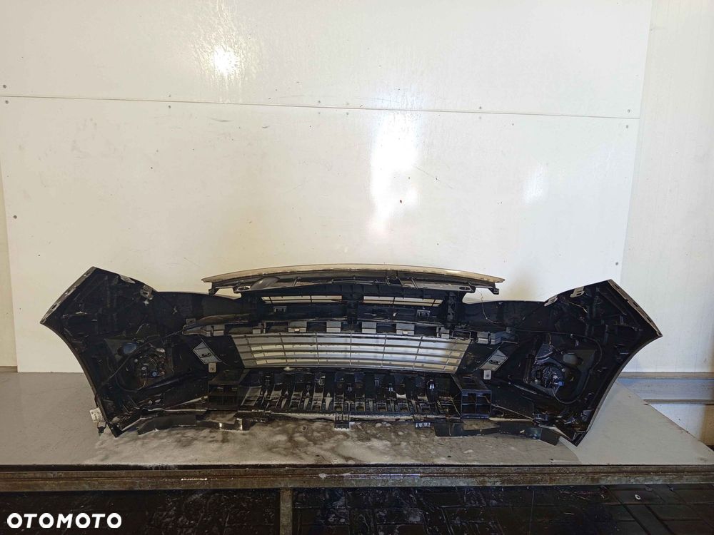 + ZDERZAK PRZÓD PRZEDNI RENAULT GRAND SCENIC 3 III TEHNK ZŁOTY PIASKOWY HALOGENY - 5