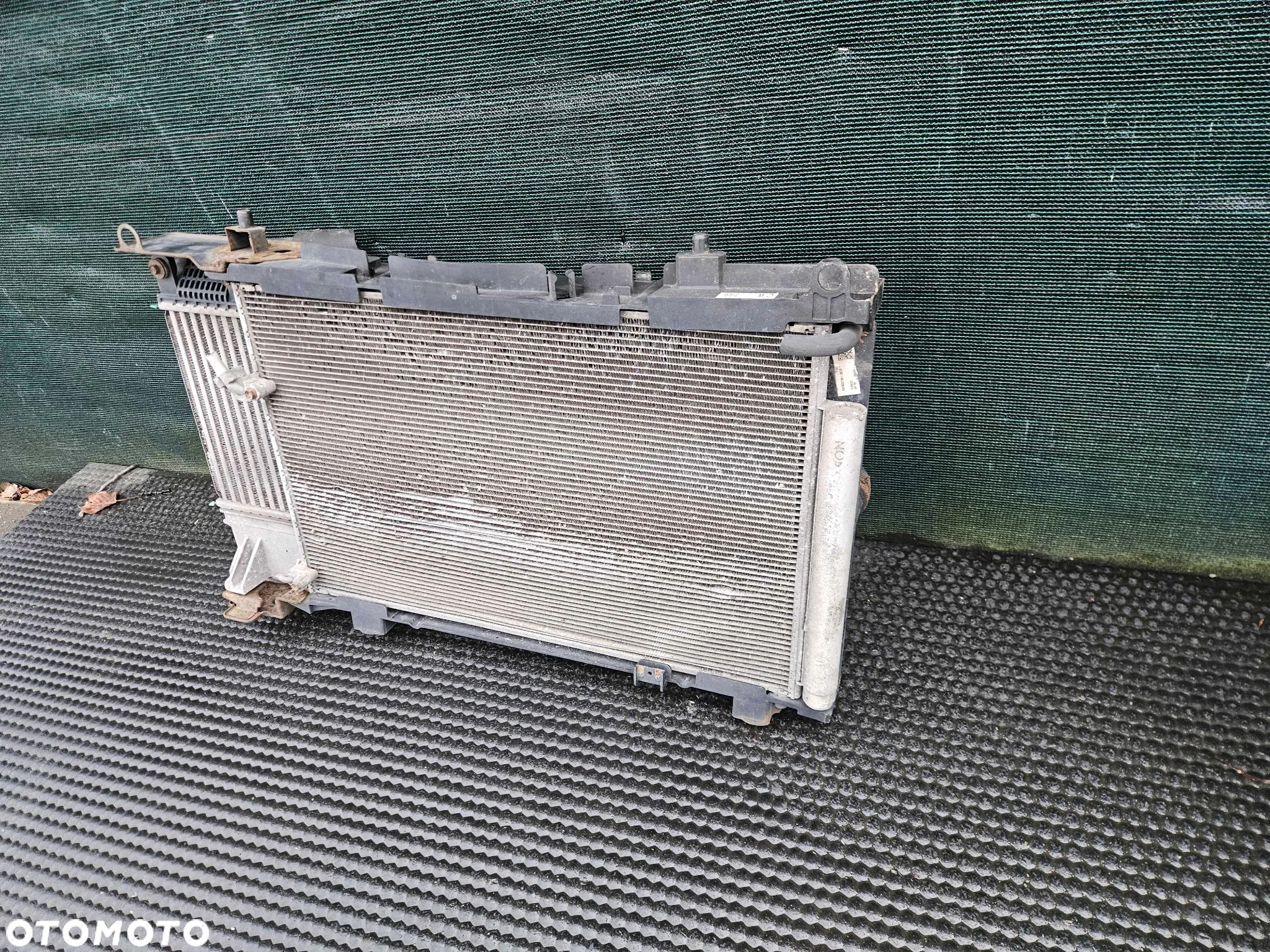 Chłodnica Wody Plynu Klimatyzacji Intercooler Wentylator 1.4 D4D Toyota Auris 1 I Lift 2011r - 4
