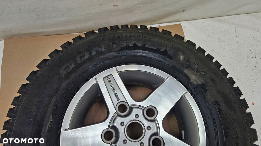 felga aluminiowa 7jx16 et33 opona 235/85r16c land rover defender 2011 rok - 7