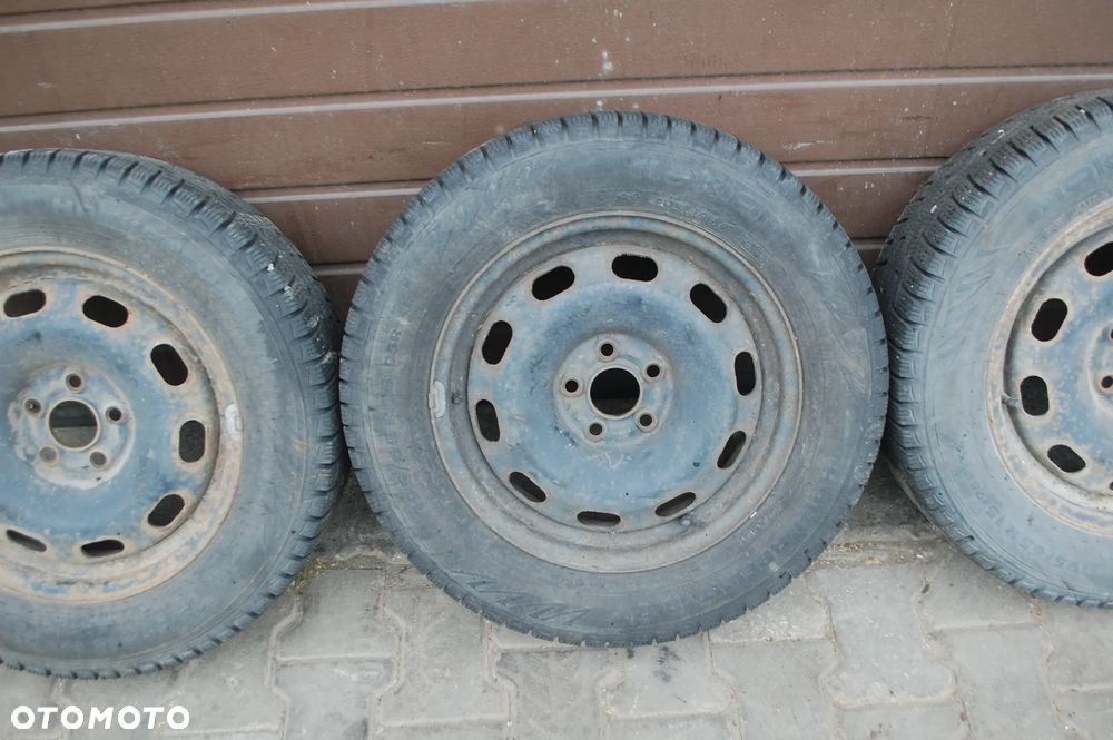 FELGI STALOWE + OPONY ZIMOWE 1J0601027H 195/65R15 ET38 6J NOKIAN DĘBICA VW GOLF IV NEW BEETLE SKODA SEAT AUDI 1J0601027Q - 3