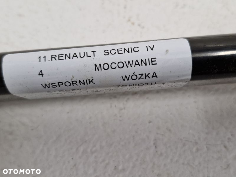 RENAULT SCENIC IV 4 MOCOWANIE WSPORNIK WÓZKA STREFY ZGNIOTU PRAWY 1218846R - 4