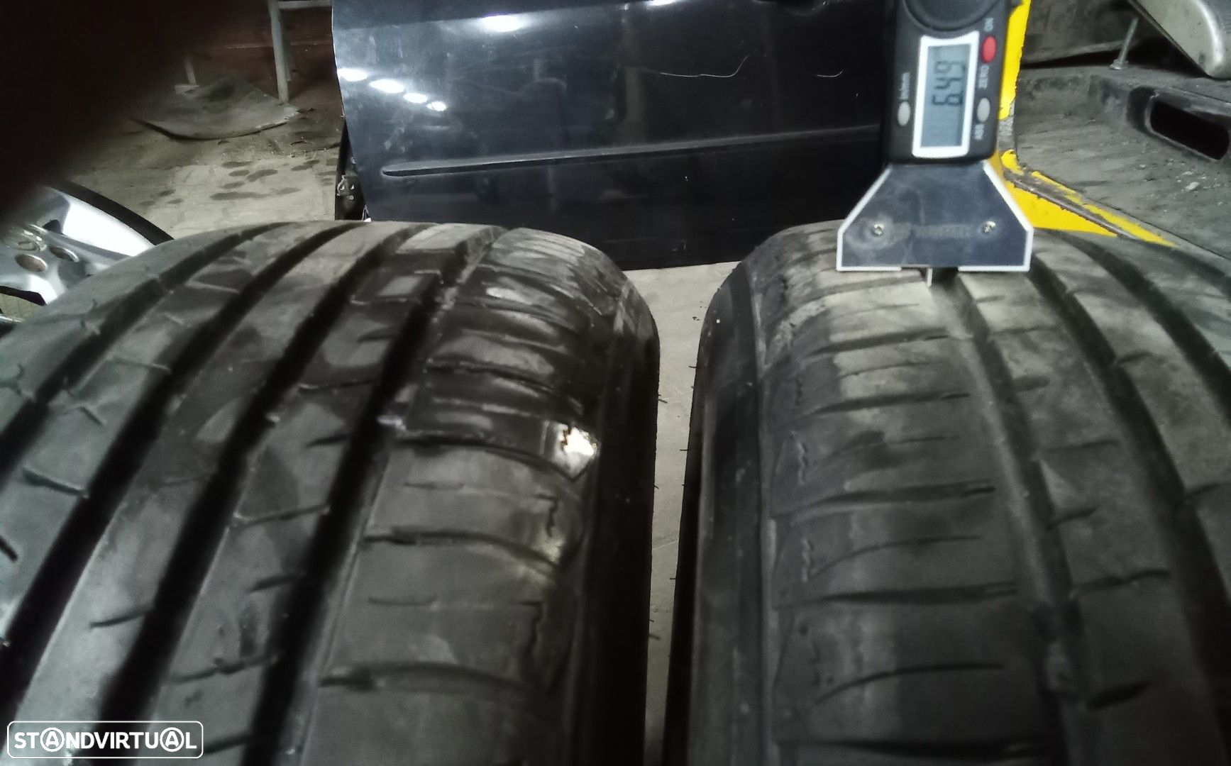 Jantes Mazda R16 com pneus 205/55 furação 5x114 ET65 - 8