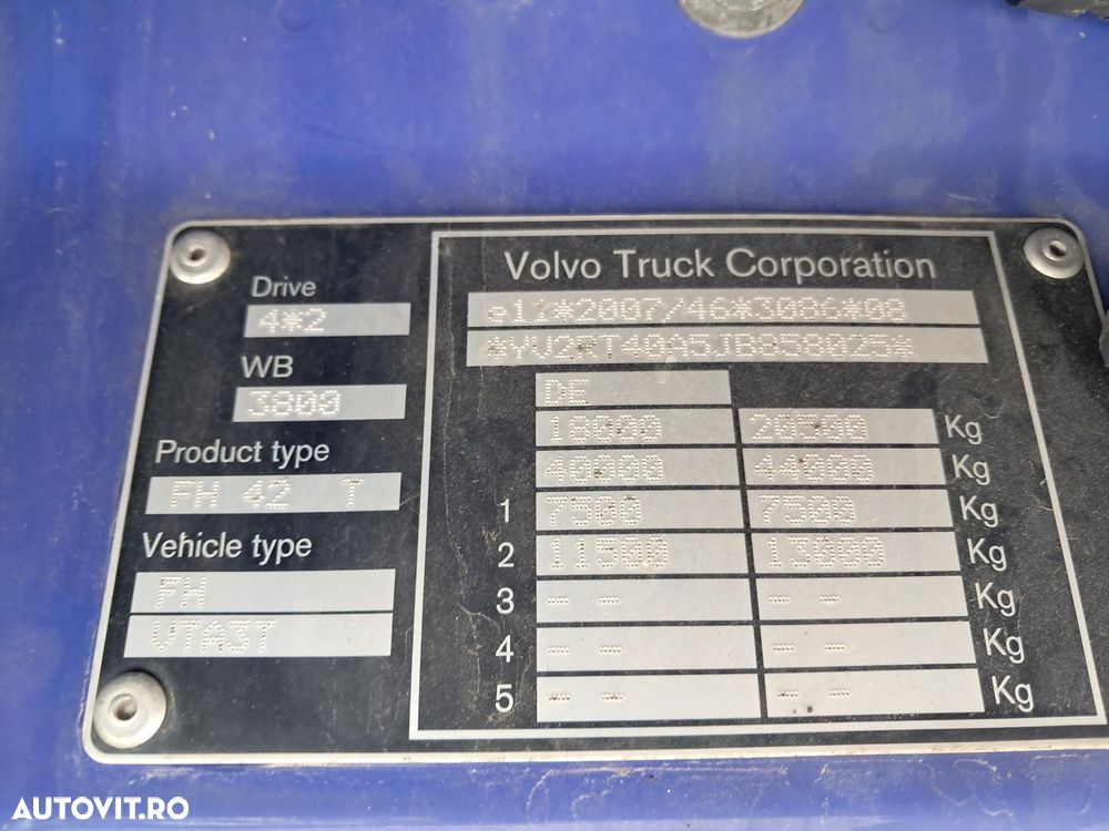 Volvo FH500 GLOBETROTTER 510CP AUTOMAT EURO 6 - 30