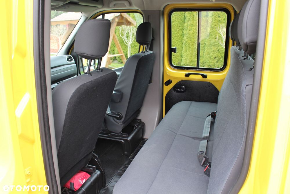 Renault MASTER / MOVANO / BRYGADÓWKA / DOKA / WYWROTKA / 6 OSÓB / POLSKI SALON / NISKI PRZEBIEG / - 23