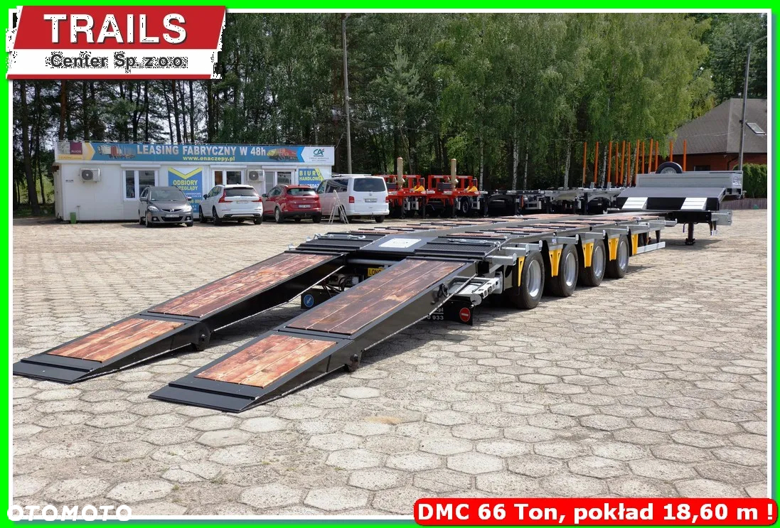 Inny Niska podłoga 4-osie, rozciągana dł. 18,60 m,  własne PTO, NAJAZDY HYDRAULICZNE. !!! - 27