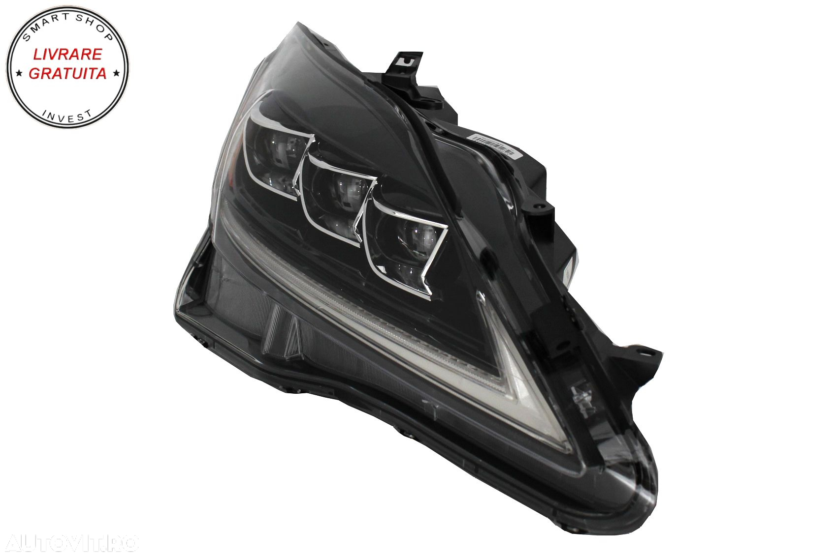 Faruri Full LED Semnal Dinamic LEXUS XE20 (2006-2013) Negru- livrare gratuita - 6
