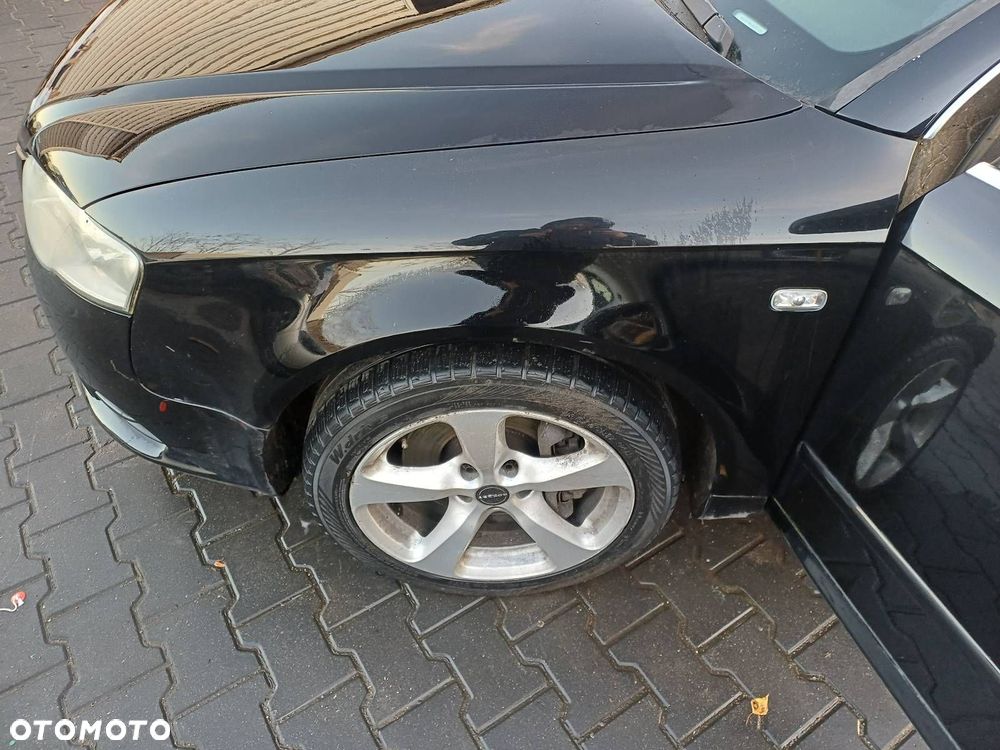 KOMPLETNY PRZÓD MASKA BŁOTNIKI LAMPY ZDERZAK SLINE AUDI A4 B7 LY9B - 11